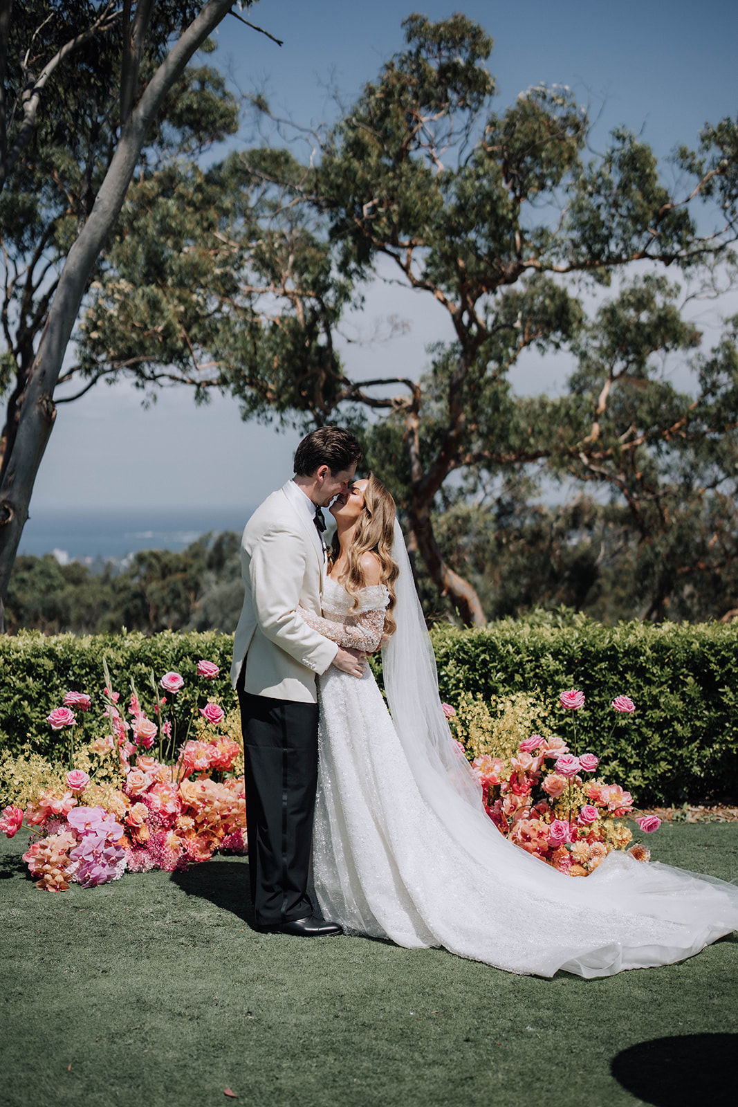 Kaitlin & Ross together at their ceremony